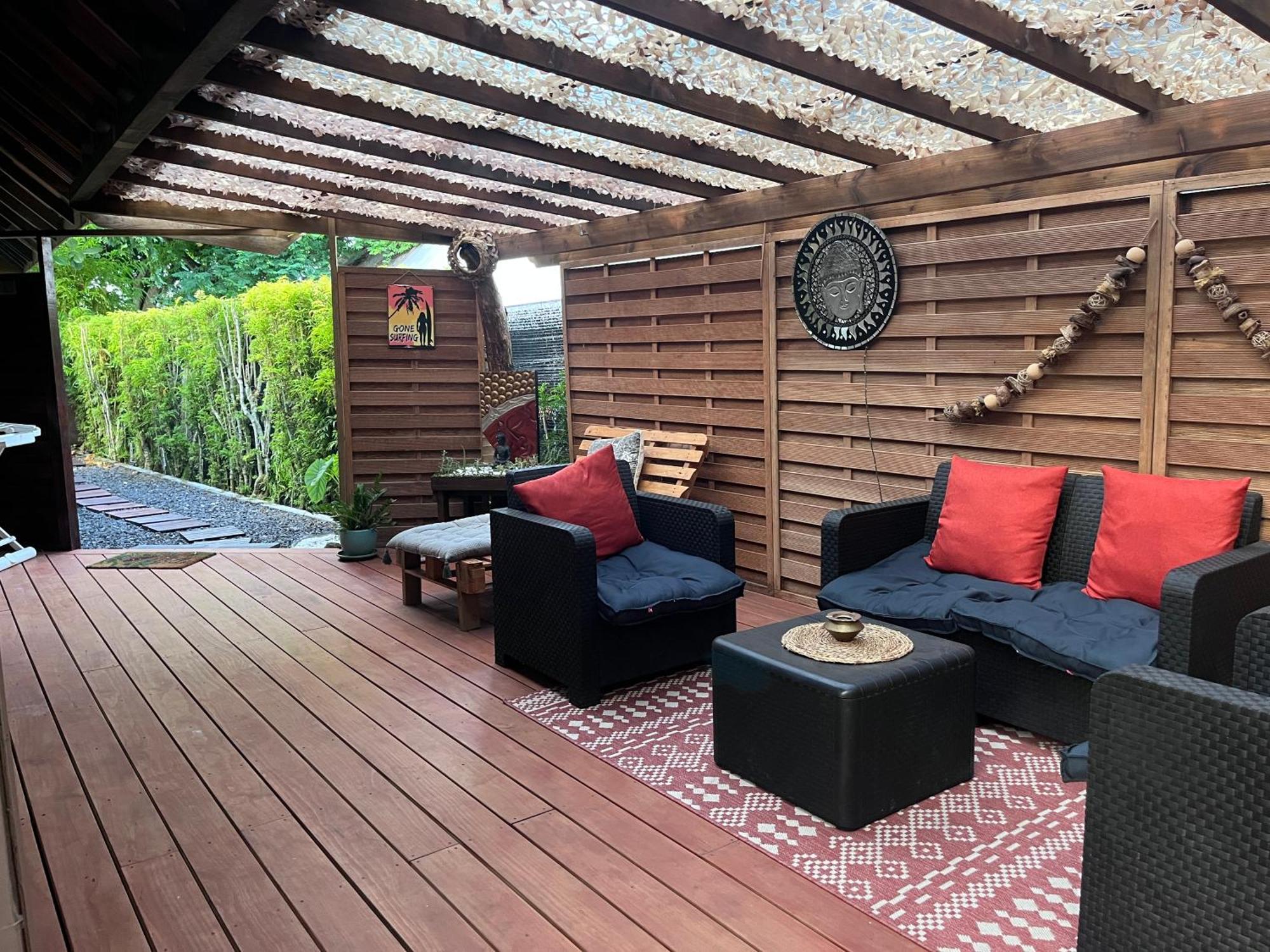 Faaora Lodge, Little Paradise Haapiti Dış mekan fotoğraf